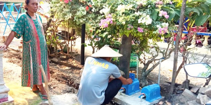 TMMD ke-129 Kodim 0813 Bojonegoro Sukses Alirkan Air Bersih, Warga Bekatul Ucapkan Terima Kasih