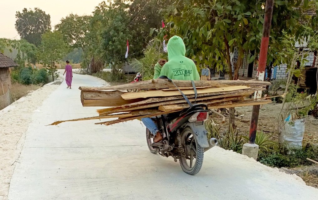 TMMD ke-129 Kodim 0813 Bojonegoro Tuntaskan Jalan Cor 1,04 KM di Kesongo, Urat Nadi Ekonomi Desa Kini Melesat