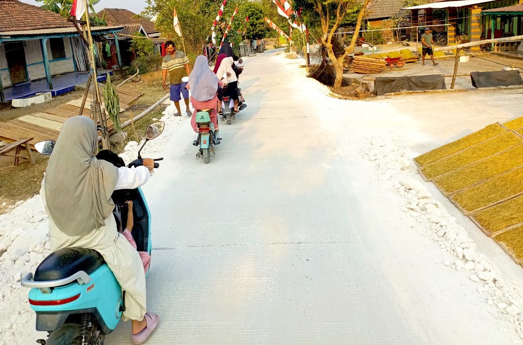 Wajah Baru Desa Kesongo, Seluruh Pembangunan TMMD ke-129 Kodim 0813 Bojonegoro Rampung 100 Persen