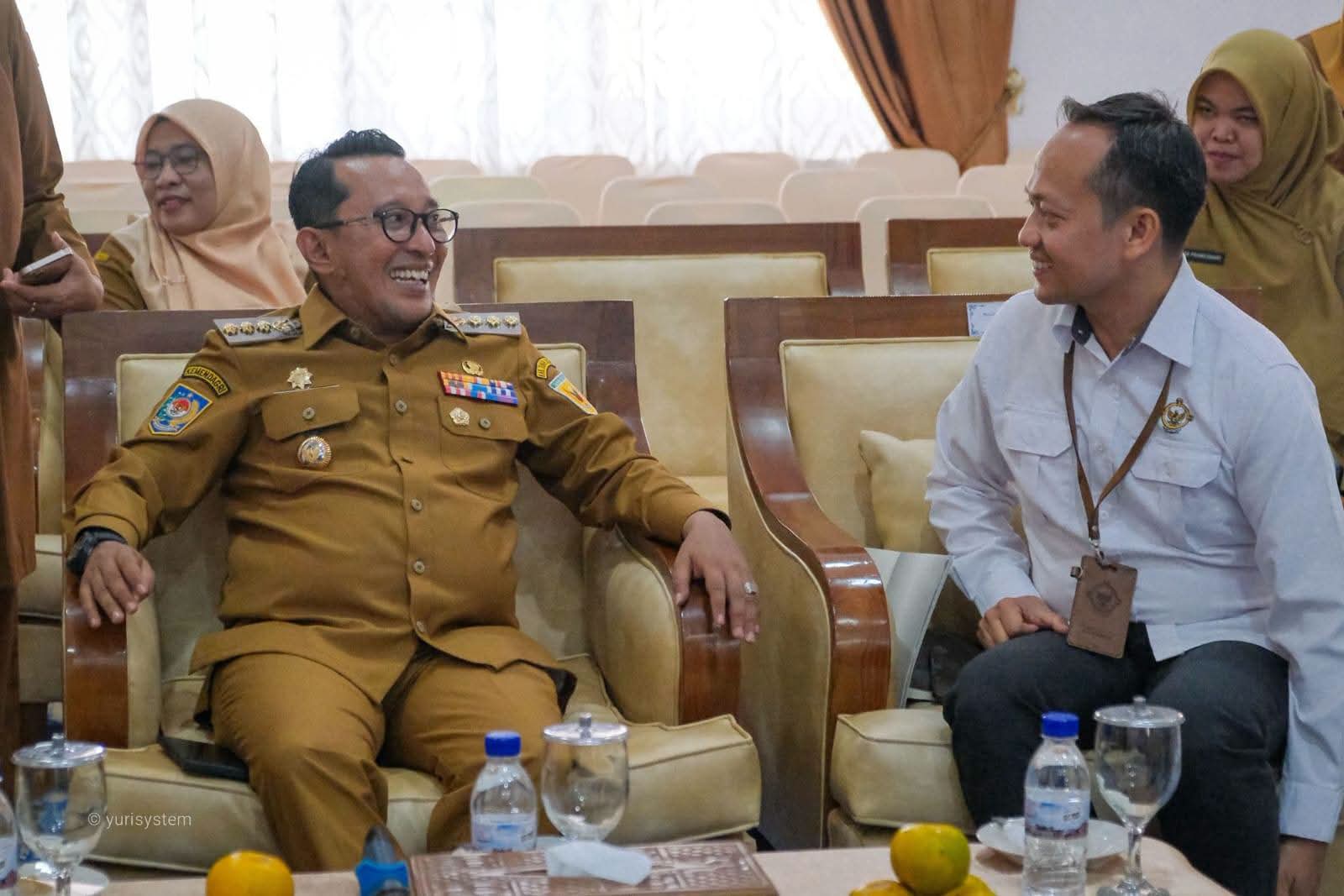 Bupati Eka Putra Sambut BPK RI Sumatera Barat Minta OPD Dukung Dengan Ketersediaan Data dan Informasi