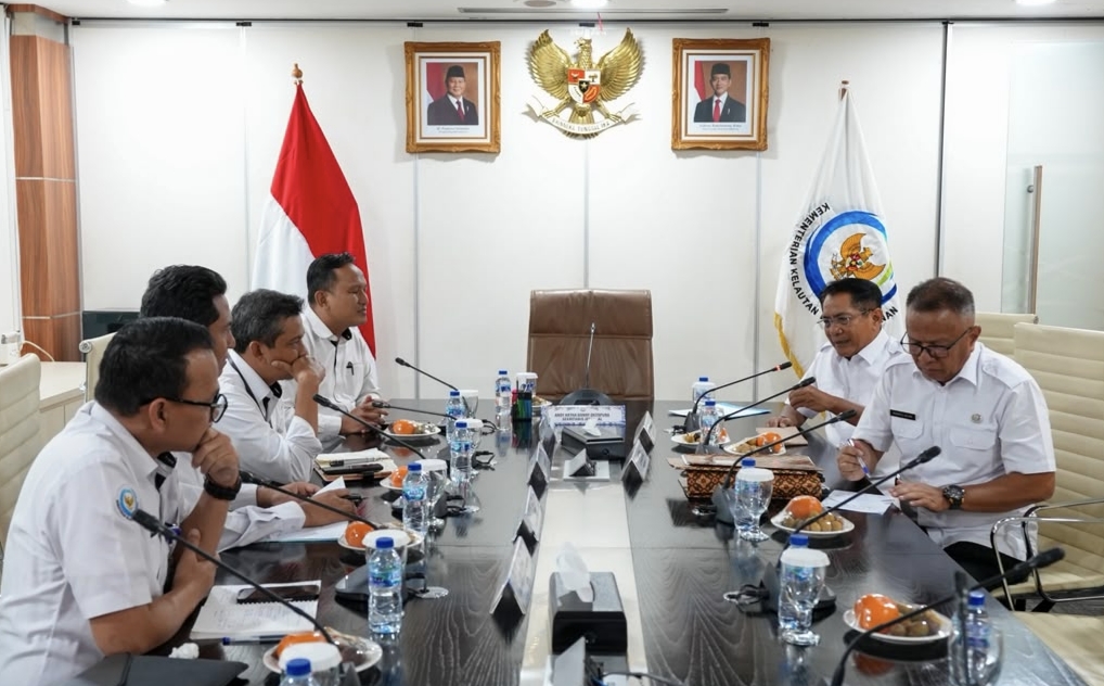 Bupati John Kenedy Azis Temui Sekjen KKP RI, Perjuangkan Dukungan Pembangunan Kelautan dan Perikanan Padang Pariaman