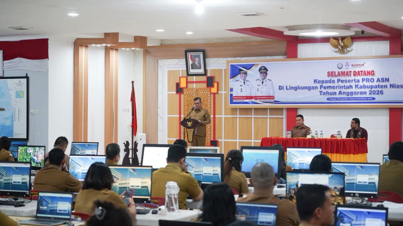 Bupati Nias Selatan Sokhiatulo Laia: Profiling ASN Instrumen Penting Tempatkan Pegawai Sesuai Kompetensi