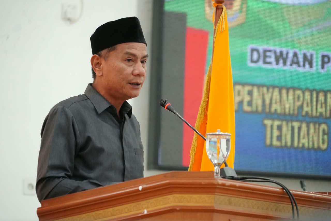 DPRD Tanah Datar Paripurna, Delapan Fraksi Sampaikan Pandangan Umum Terhadap Ranperda Perubahan APBD 2026