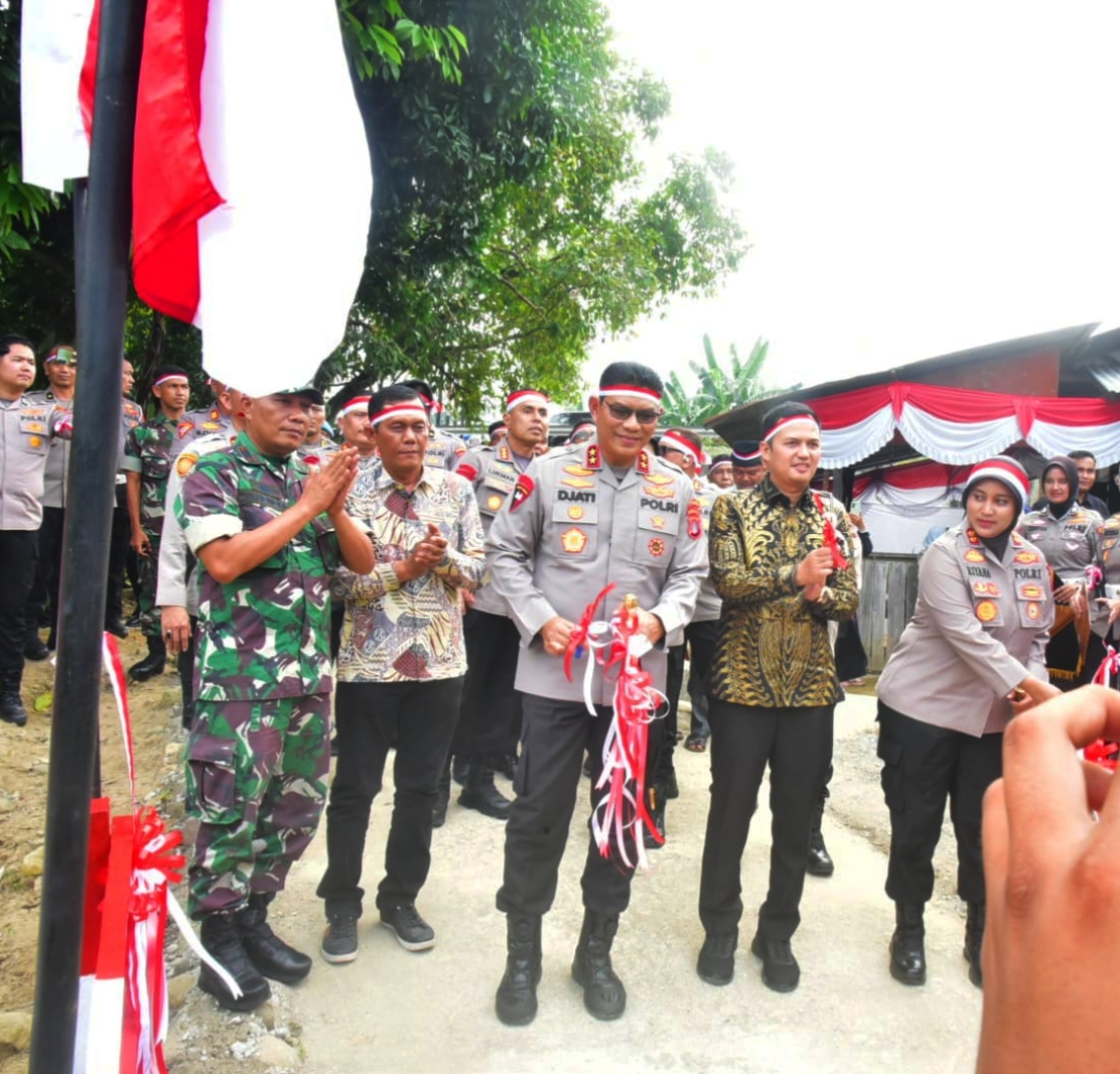 Diresmikan Presiden Prabowo Secara Virtual, Jembatan Merah Putih Presisi di Padang Pariaman Permudah Akses Masyarakat