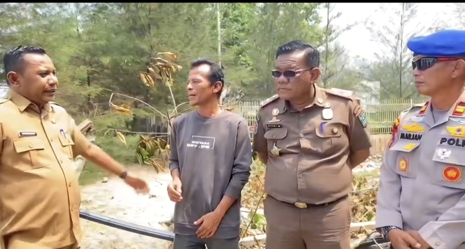 Disparpora dan Satpol PP Padang Pariaman Tindaklanjuti Dugaan Pungli di Pantai Tiram