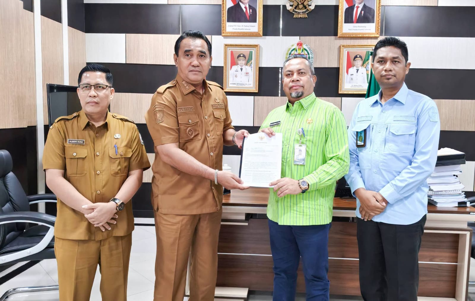 Matangkan Program Kampung Kreatif Sumatera Utara Berkah, Pemerintah Kabupaten Nias Selatan Koordinasi dengan PMD Dukcapil Provsu