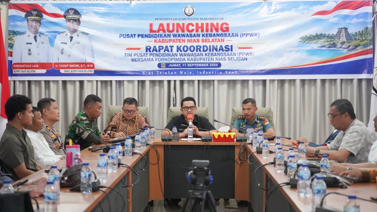 Pemerintah Kabupaten Nias Selatan Resmi Bentuk Tim PPWK Perkuat Karakter Masyarakat