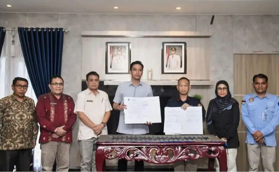 Pemerintah Kota Sawahlunto Hibahkan 0,40 Hektare Tanah untuk Kantor BNNK