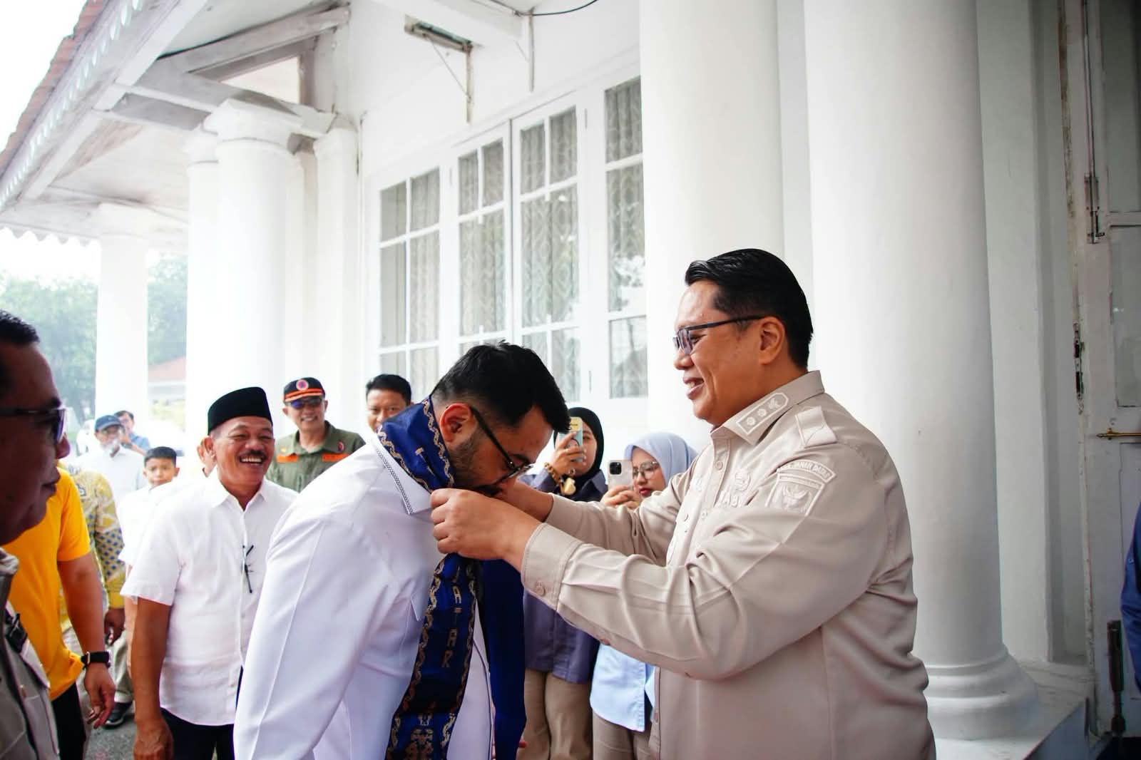 Anggota DPR RI Zigo Rolanda Tinjau Sejumlah Proyek di Tanah Datar