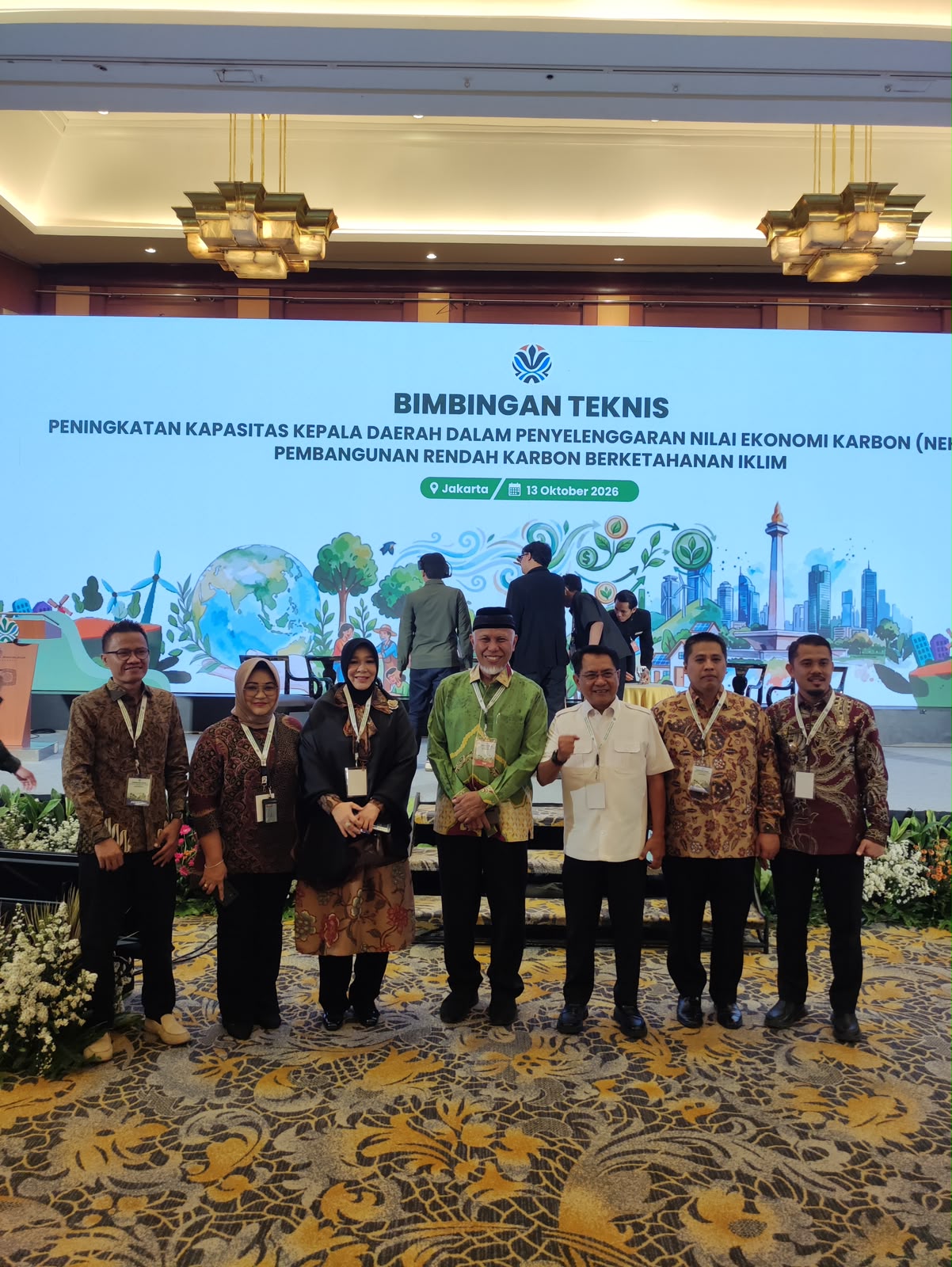 Bimtek Nilai Ekonomi Karbon, Gubernur Mahyeldi Ansharullah Dorong Penguatan Pembangunan Rendah Karbon di Sumatera Barat