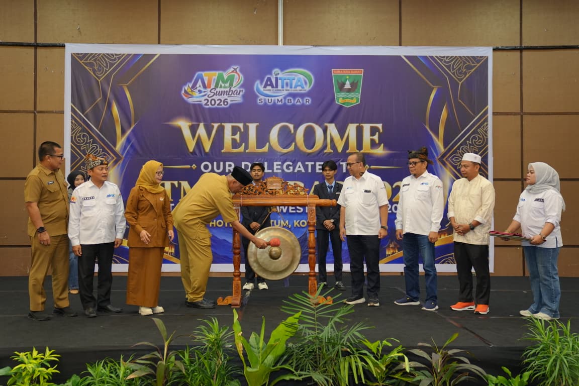 Buka AITTA Travel Mart 2026, Mahyeldi Ansharullah Bidik Perluasan Pasar Wisata Sumbar