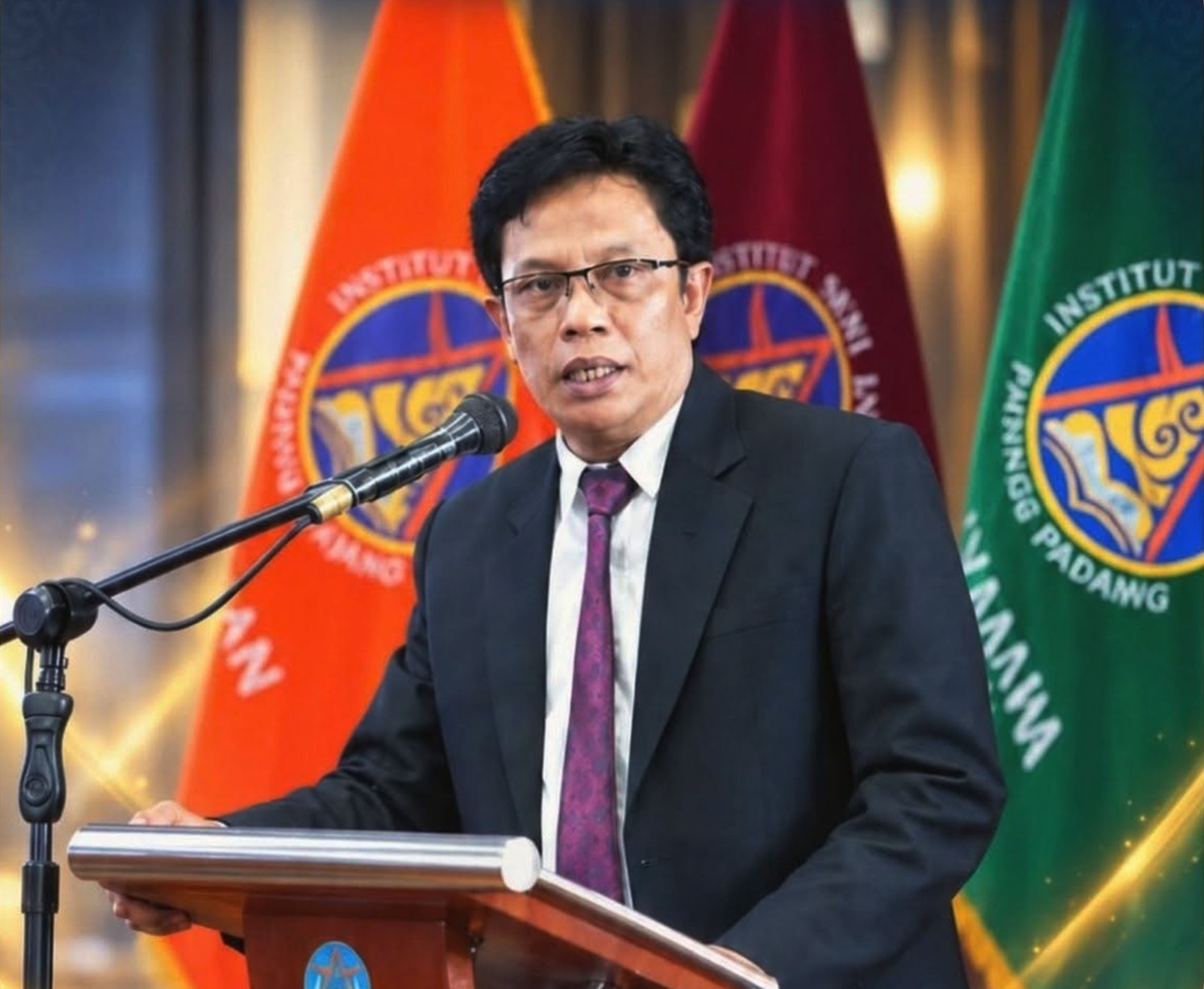 Dr. Yandri,S.Sn,M.Sn Rektor ISI Padangpanjang terpilih periode 2026-2030 -- Foto : Dok ISI Padangpanjang
