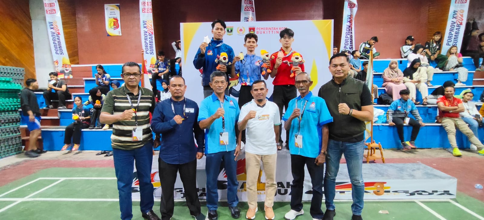 Kabupaten Solok Juara Umum Wushu Porprov Sumbar 2026, Raih 26 Medali