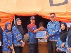 Kantor Pertanahan Kabupaten Solok Salurkan Bantuan untuk Warga Terdampak Galodo