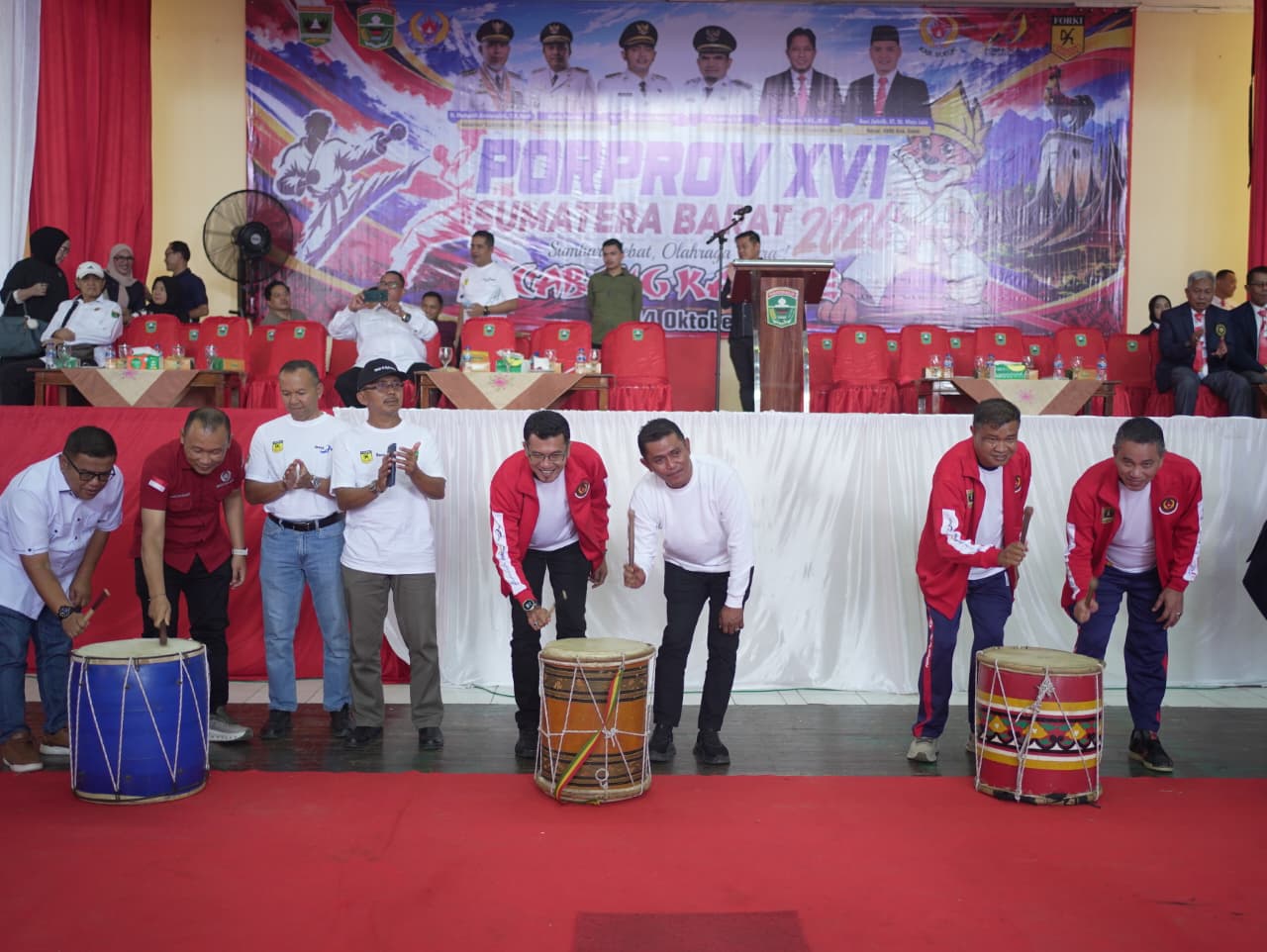 Porprov XVI Sumbar Resmi Mulai, Kabupaten Solok Bertindak Sebagai Tuan Rumah Cabor Karate