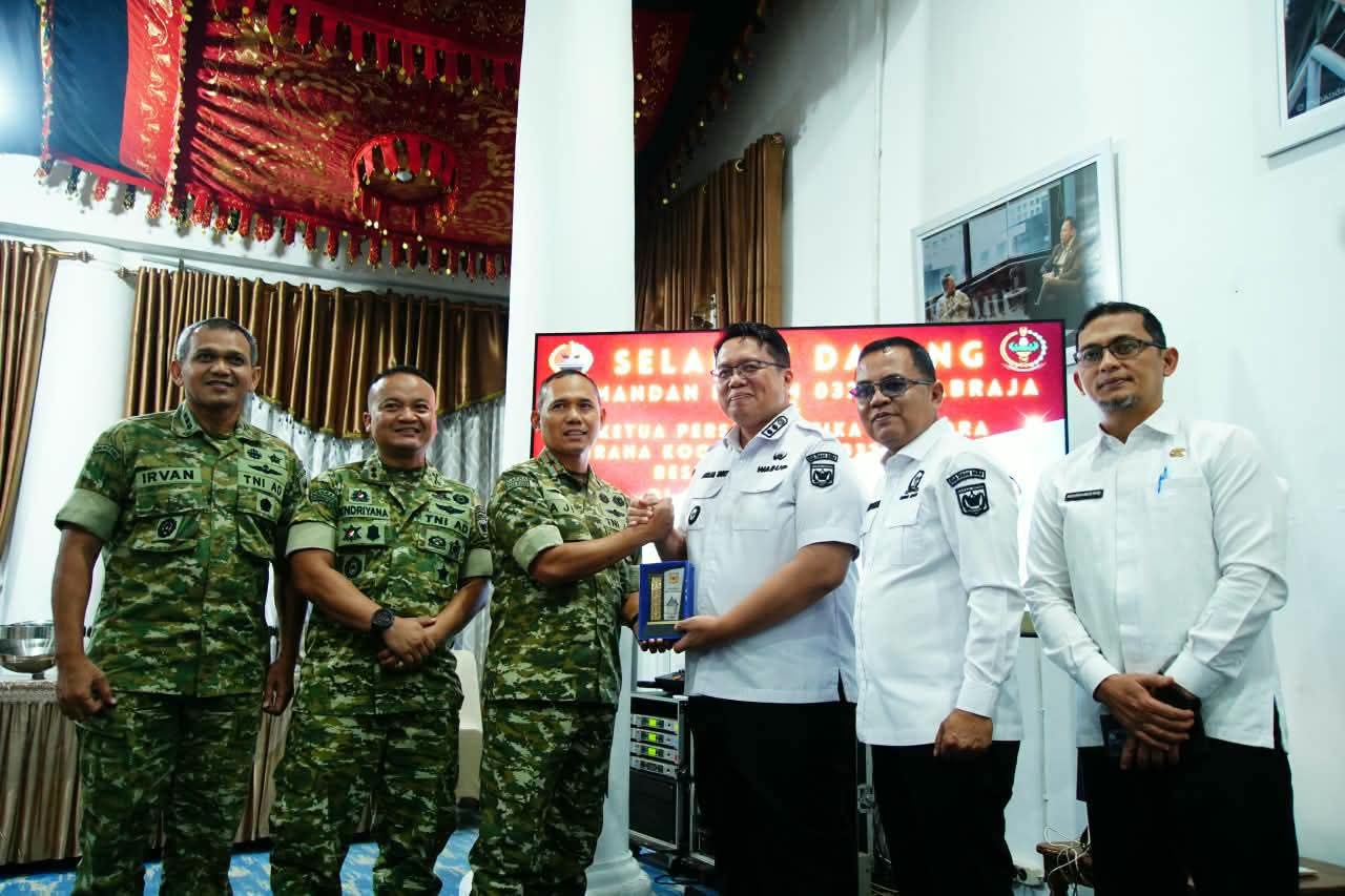 Wabup Ahmad Fadly Sambut Kunjungan Kerja Danrem 032/Wirabraja di Tanah Datar