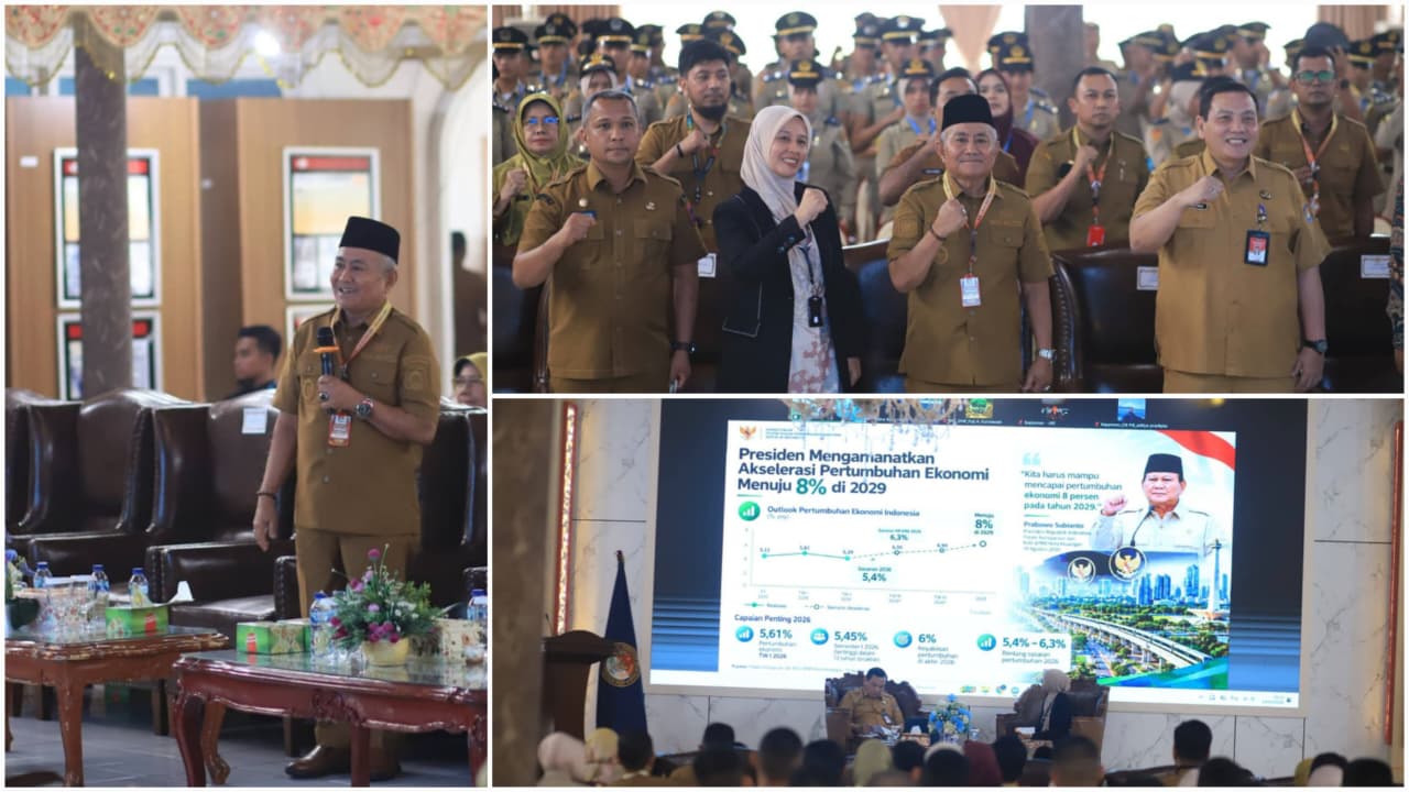Wawako Suryadi Nurdal Hadiri Seminar Ekonomi Sumbar, Perkuat Sinergi Percepatan Pertumbuhan Daerah